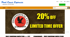 Desktop Screenshot of poolcuesexpress.com